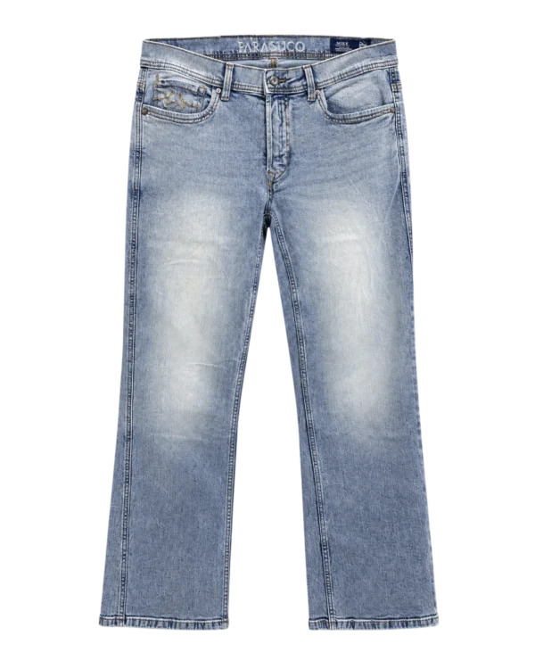 Parasuco Export Quality Baggy Denim Pant – Light Blue Wash