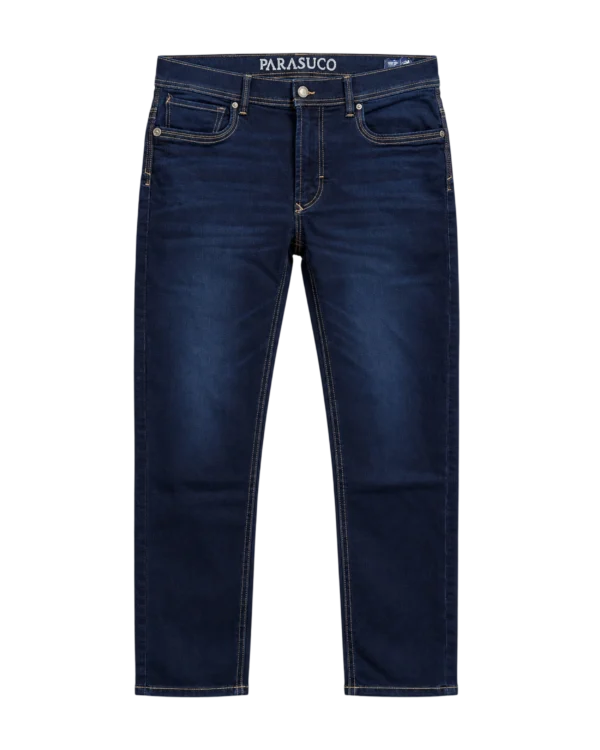Parasuco Export Quality Denim Pant – Dark Indigo Blue | Regular Fit