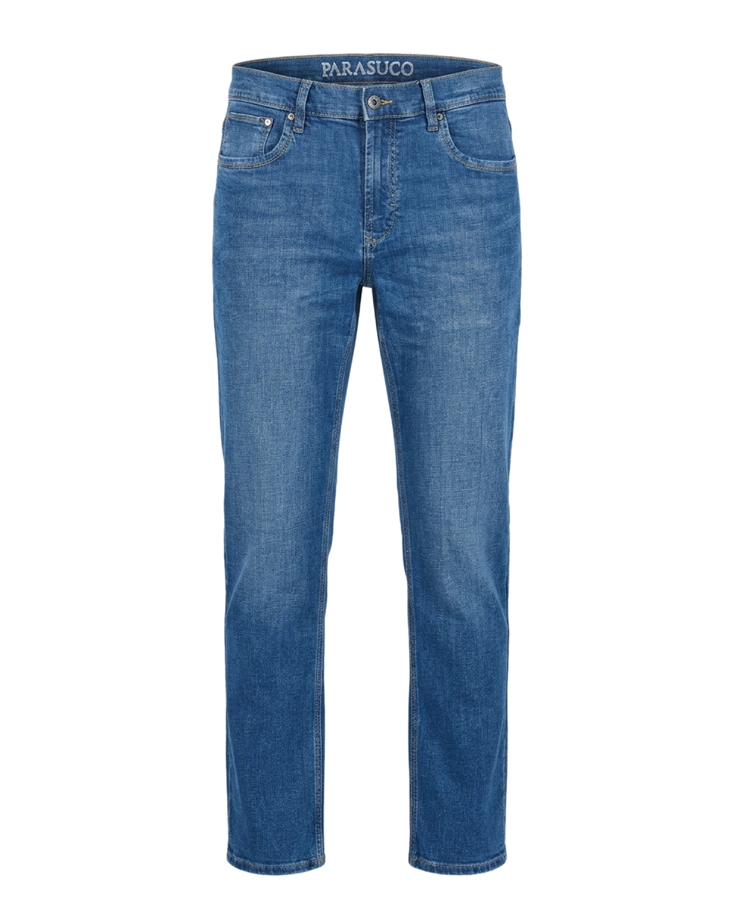 Parasuco Export Quality Denim Pant – Mid Blue Wash | Regular Fit